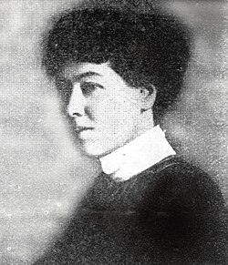 Fotografía de Alice Guy en el año 1906