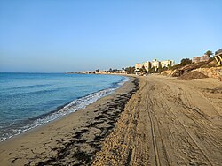 Playa de La Glea en Campoamor