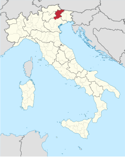 Escudo oficial de la provincia de Belluno