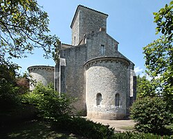 El oratorio de Teodulfo en Germigny-des-Prés