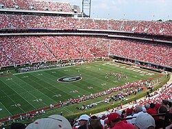 Estadio Sanford de la Universidad de Georgia