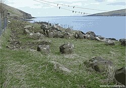 Ruinas de un templo vikingo