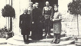 Eugenio Pacelli en el cuartel general alemán