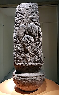 Estela celta encontrada en Pfalzfeld.