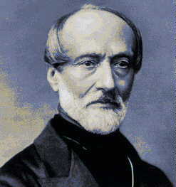Retrato de Giuseppe Mazzini, fundador de La Joven Europa.