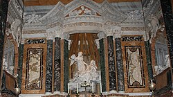 El Éxtasis de Santa Teresa de Gian Lorenzo Bernini en Roma.