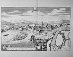 Rheinfelden hacia 1648 por Matthäus Merian