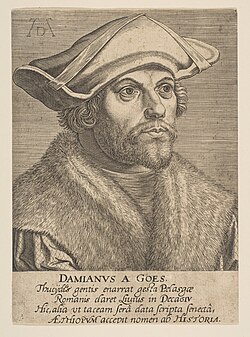 Grabado de Damião de Gois