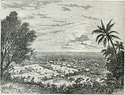 Fotografía histórica de aspecto de Villavicencio hacia la década de 1860
