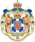 Retrato o representación oficial vinculada a los monarcas griegos