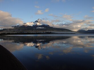 Vista panorámica del Lago Yulton