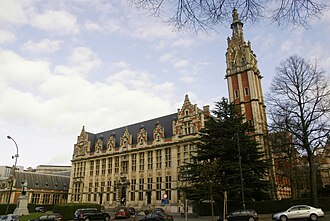 Edificio histórico de la Universidad Libre de Bruselas
