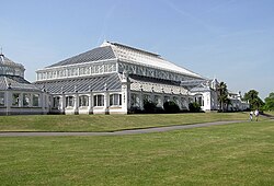 Interior y estructura de The Temperate House