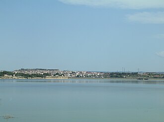 Panorámica fluvial del municipio de Caspe