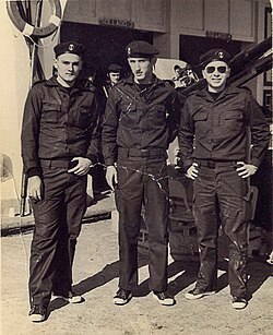 Reclutas en el cuartel de marinería de San Fernando en 1978