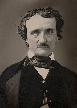 Daguerrotipo de Edgar Allan Poe conocido como Annie, tomado probablemente en junio de 1849 en Lowell, Massachusetts.