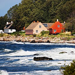 Paisaje costero de Bornholm