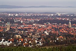 Vista panorámica de la ciudad de Goslar