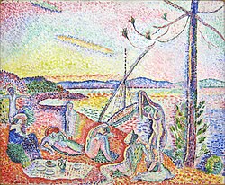 Luxe, calme et volupté de Henri Matisse, óleo sobre lienzo expuesto en el musée d'Orsay