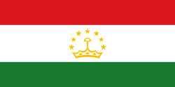 Bandera e información general de la delegación de Tayikistán en Londres 2012