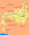 Mapa detallado en ruso