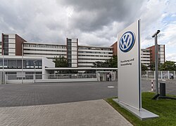 Edificio de Volkswagen Investigación y Desarrollo en Wolfsburg
