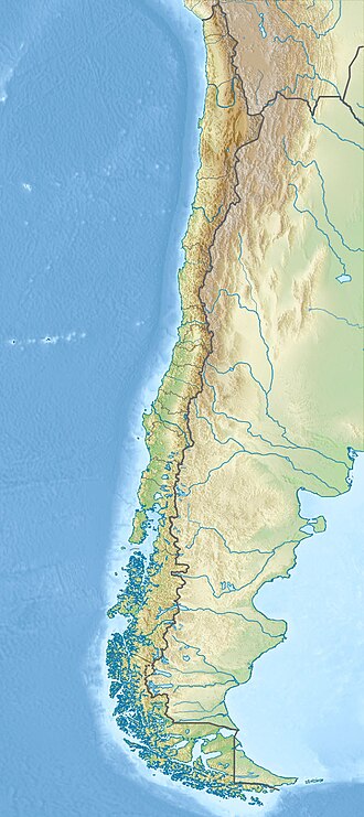 Vista del Cerro Pantojo en el paisaje andino