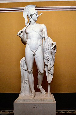 Jasón con el vellocino de oro, de Bertel Thorvaldsen (1802-1803)