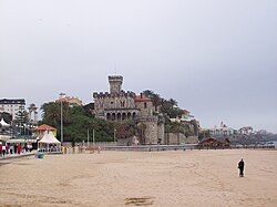 Playa de Estoril en Portugal