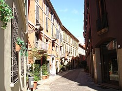 Calle Bissati en Alessandria