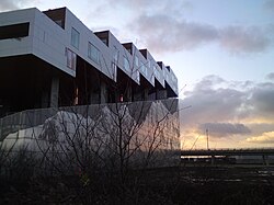 Mountain Dwellings en Ørestad, Copenhague, Dinamarca