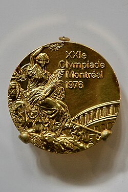 Medalla de oro de los Juegos Olímpicos de Montreal 1976