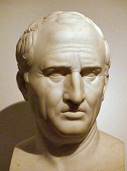 Busto de Marco Tulio Cicerón