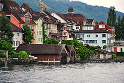Puerto de la ciudad de Zug