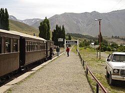 Estación de La Trochita en Esquel