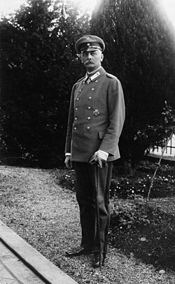 Erich von Falkenhayn en 1917
