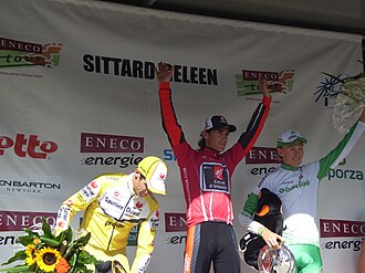 Podio de la edición de 2007 del Tour del Benelux