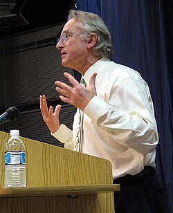 Dawkins en una librería