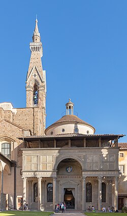 Exterior de la Capilla Pazzi