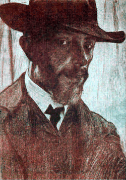 Autorretrato de Samuel Hirszenberg (1907)
