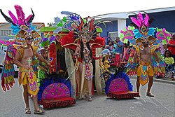 Celebración de carnaval en Bonaire