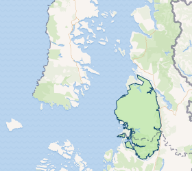 Mapa de ubicación y extensión del parque