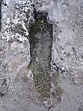 Tumba antropomorfa en la necrópolis