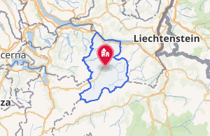 Mapa de ubicación del cantón de Glaris en Suiza