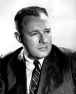 Retrato fotográfico de Ray Bradbury tomado en 1959