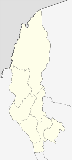 Mapa de la región Amazonas en Perú