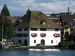 Edificio medieval de tipo Sust en Suiza.