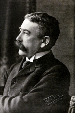 Retrato e información biográfica de Ferdinand de Saussure