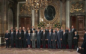 Cumbre europea en Bruselas en 1987