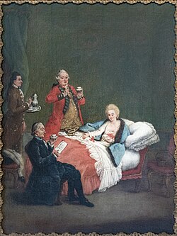 El chocolate matinal, 1780